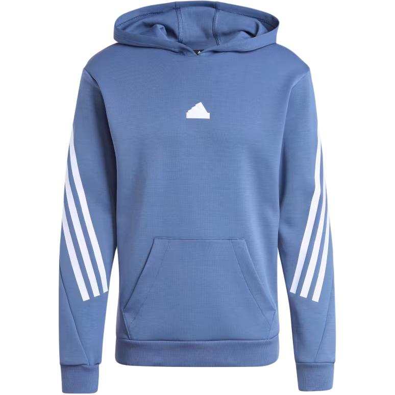 Adidas Adidas Sportswear FUTURE ICONS 3 STRIPES HOODIE Sweatshirt Men's Blue