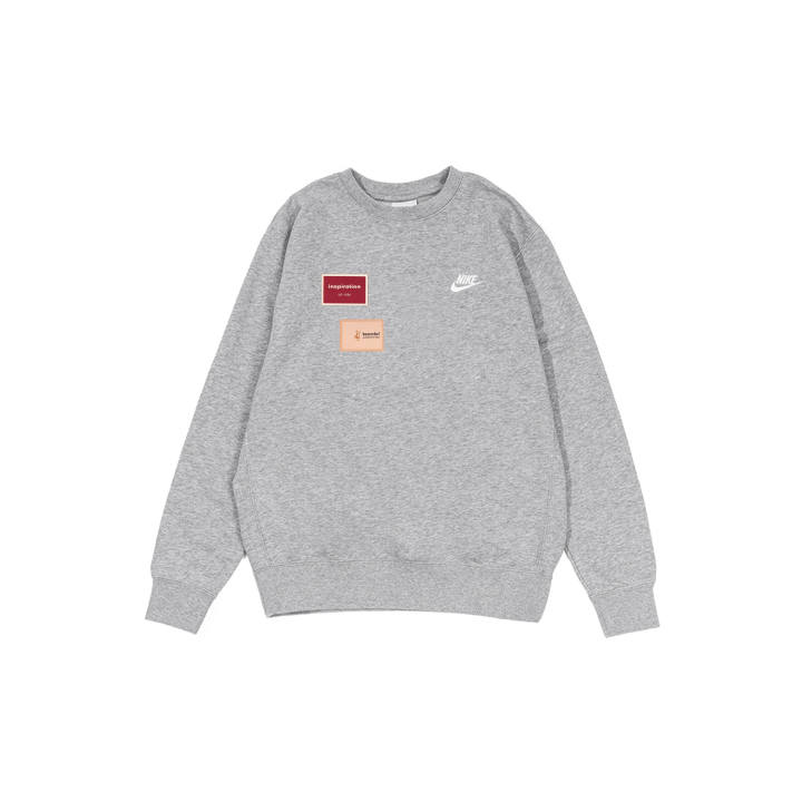 Nike Nike Sweatshirts Men's Gray Crew Neck Moderate