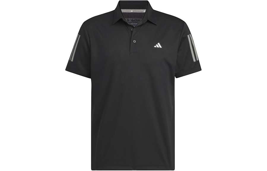 Adidas Adidas AEROREADY 3 Stripes Polo Shirt Polo Shirt Men's Black