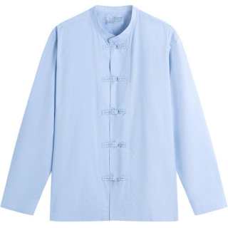 MUJI Shirts Men's Stand Collar Moderate Other