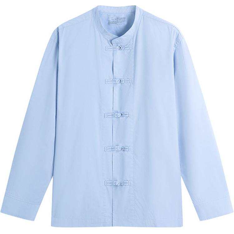 MUJI Shirts Men's Stand Collar Moderate Other