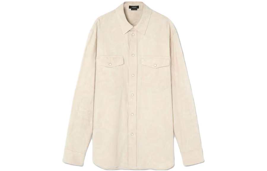 VERSACE 【Previous Season】Barocco Silhouette chambray shirt