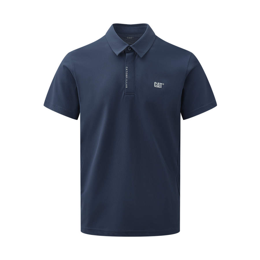 CAT Polo Shirts Men's Polo Collar Moderate Straight Fit