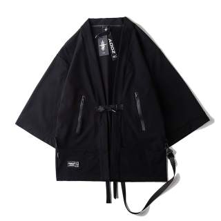 AOGZ 3/4 Sleeved Shirt Unisex Black