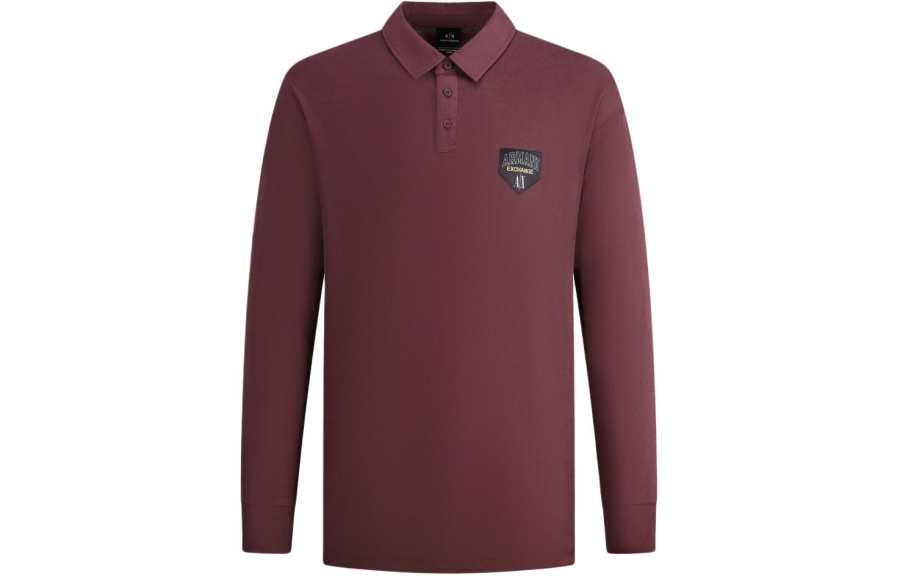ARMANI EXCHANGE ARMANI EXCHANGEAE FW23 Polo Shirt Men's Burgundy