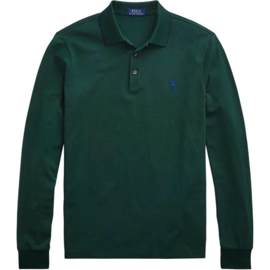 Polo Ralph Lauren SS24 Polo Shirt Custom Slim Fit Men's Green
