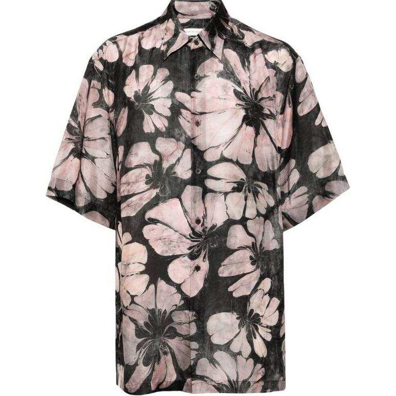 DRIES VAN NOTEN Cassidye Printed Short Sleeved Shirt