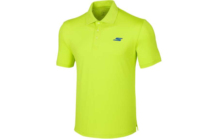 Skechers Polo Shirt Men's Peony Parrot Green