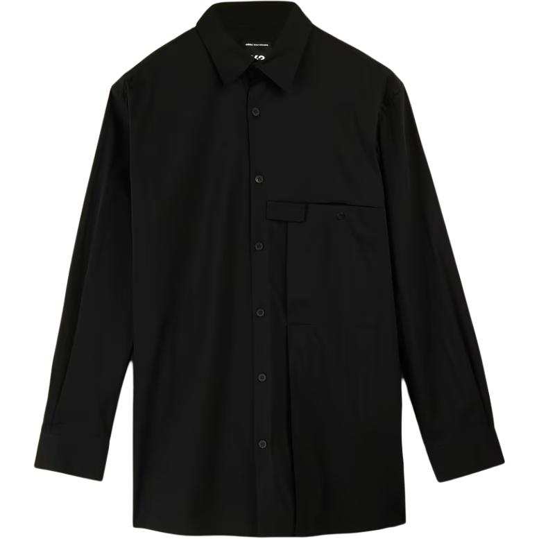 Y-3 Y-3 pleated pocket shirt