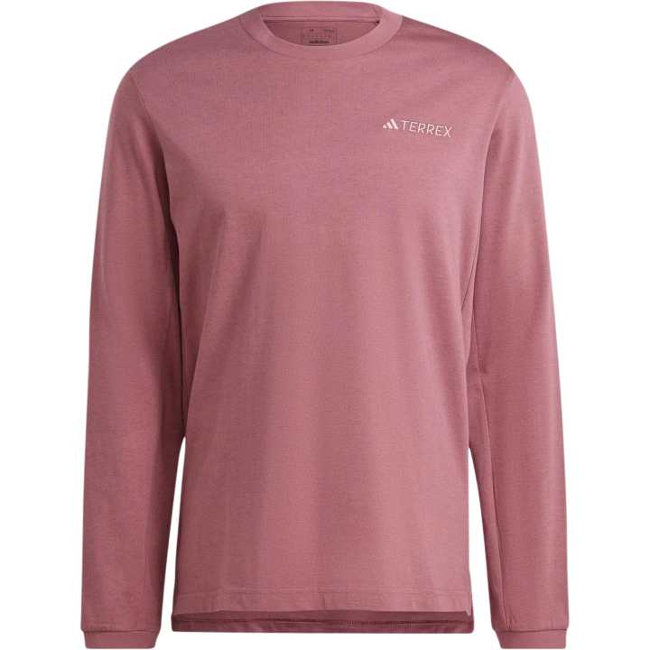 Adidas Adidas Terrex T Shirts Men's Burgundy Crew Neck Moderate
