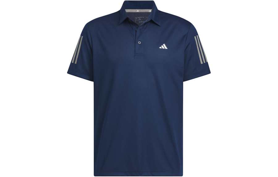 Adidas Adidas AEROREADY 3 Stripes Polo Shirt Polo Shirt Men's College Navy