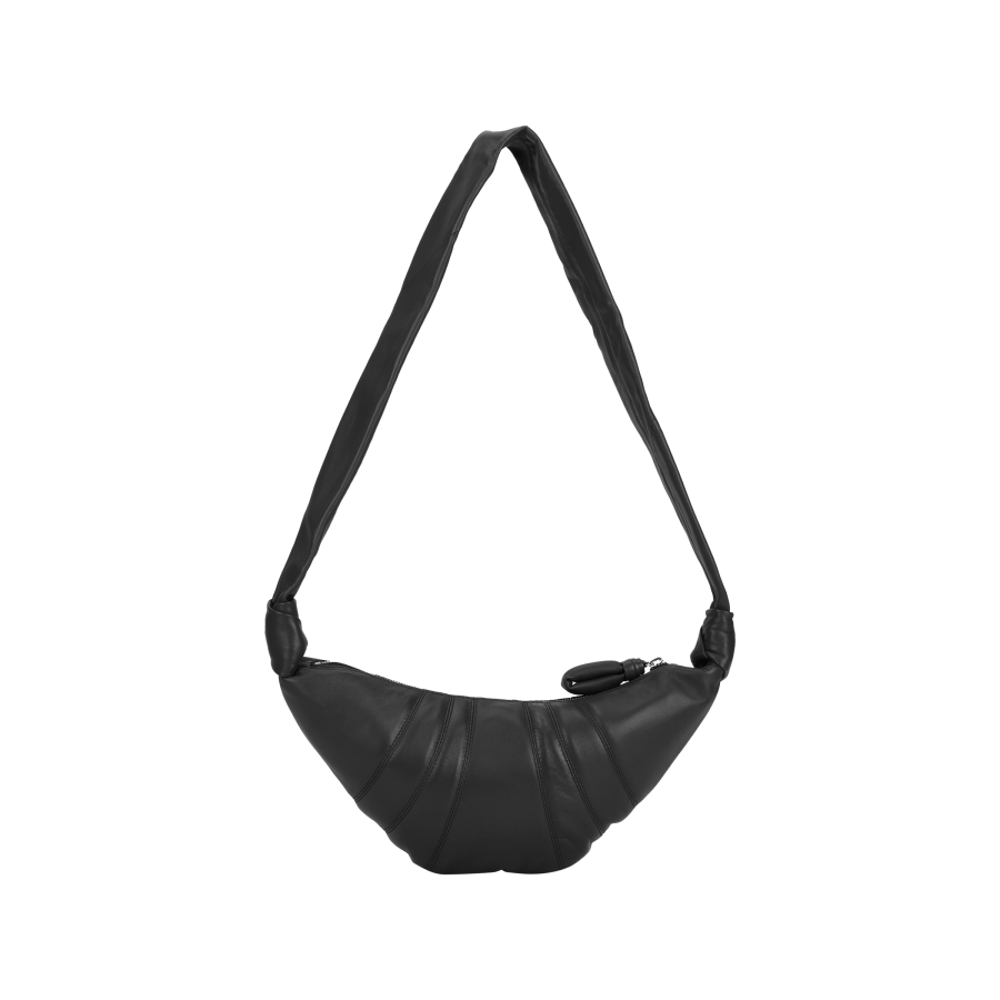 Lemaire Croissant Lambskin Croissant Bag, Crossbody Bag, Shoulder Bag Small Men's Asphalt