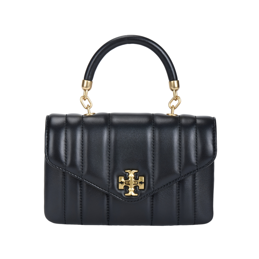 TORY BURCH Kira Leather Shoulder Bag, Crossbody Bag, Handbag Mini Women's Black