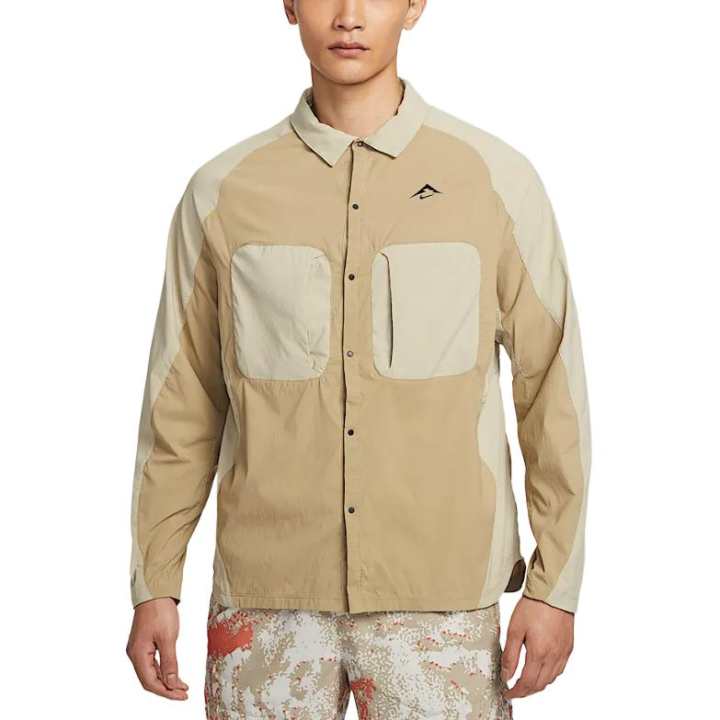 Nike Nike Dri FIT ADV Jacket Men's Apricot Tea Brown/Desert Khaki/Black