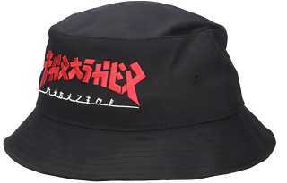 Thrasher Polyester Bucket Hats Unisex