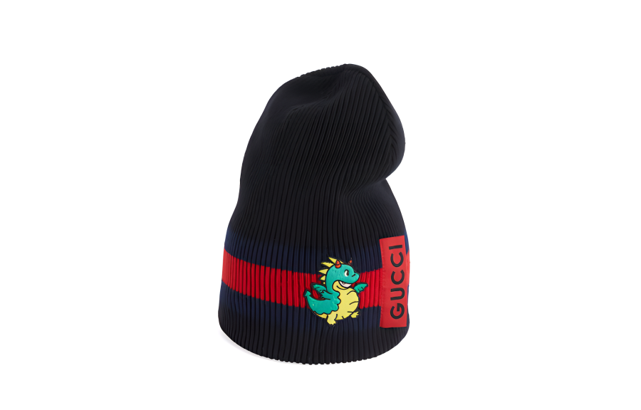 GUCCI GUCCI Wool Beanies Unisex Black