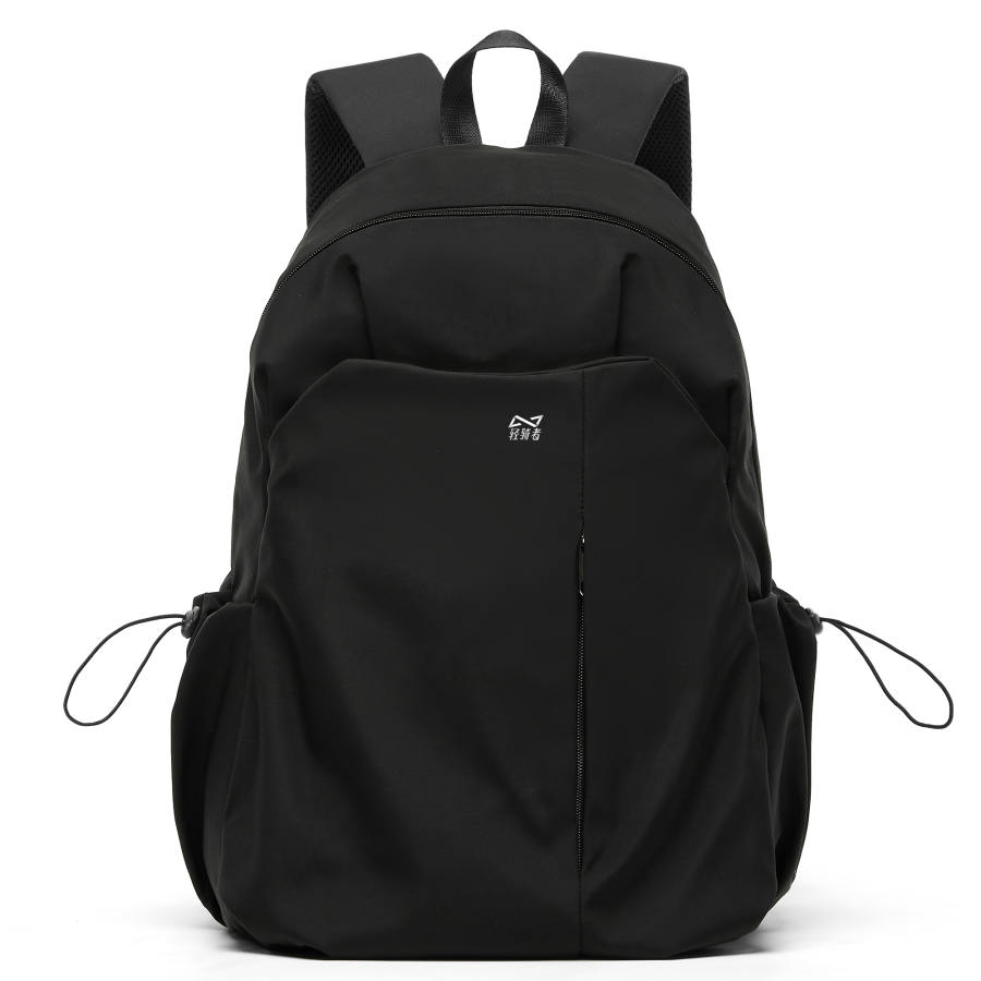 KEYSTREET Fabric Backpack Laptop Backpack Unisex Black/Ecru/Green/Blue/Burgundy