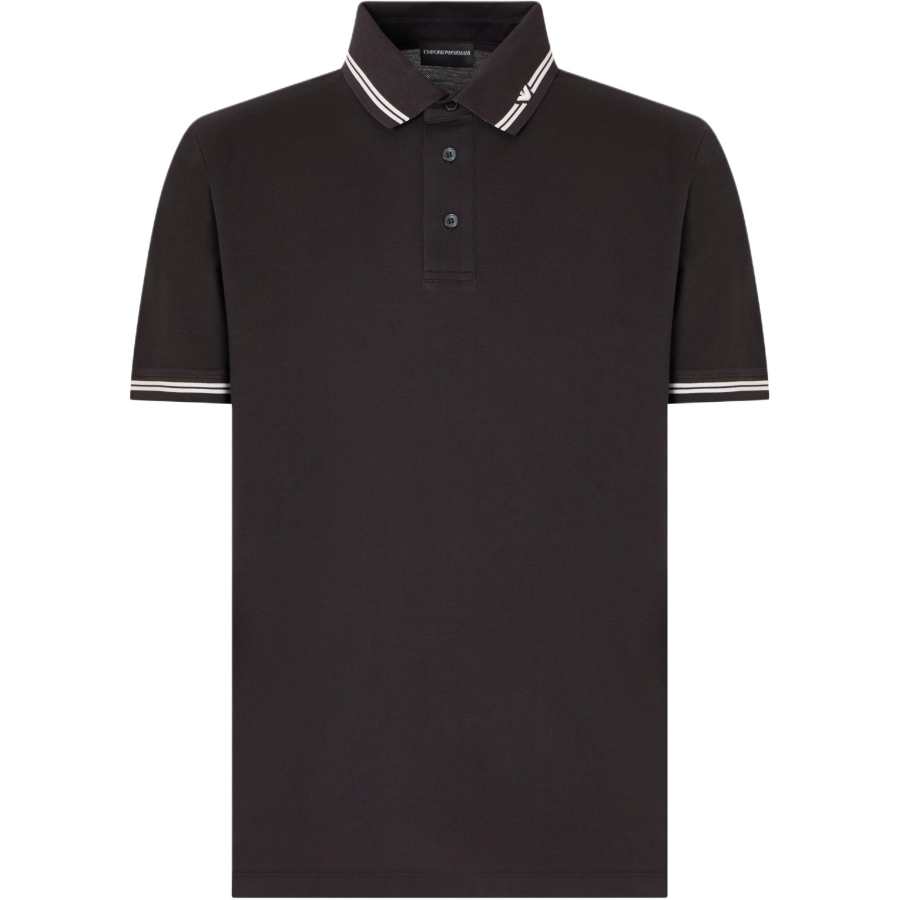 EMPORIO ARMANI Polo Shirt With Trim Detail