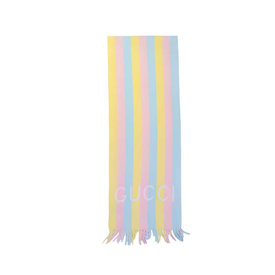 GUCCI Wool Knit Scarves Women's