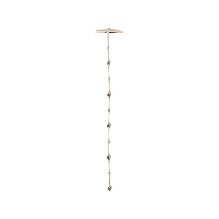 MIU MIU Metal Hair Clips Women's Gold