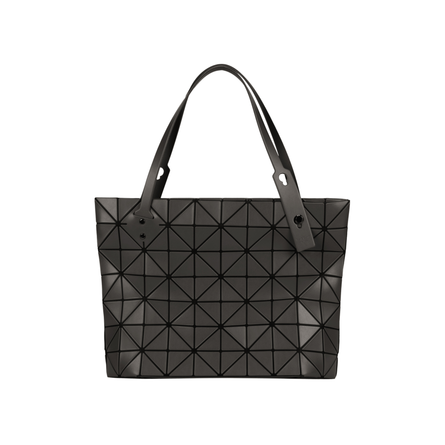 ISSEY MIYAKE Vinyl Chloride Resin Shoulder Bag Women's Carbon Gray
