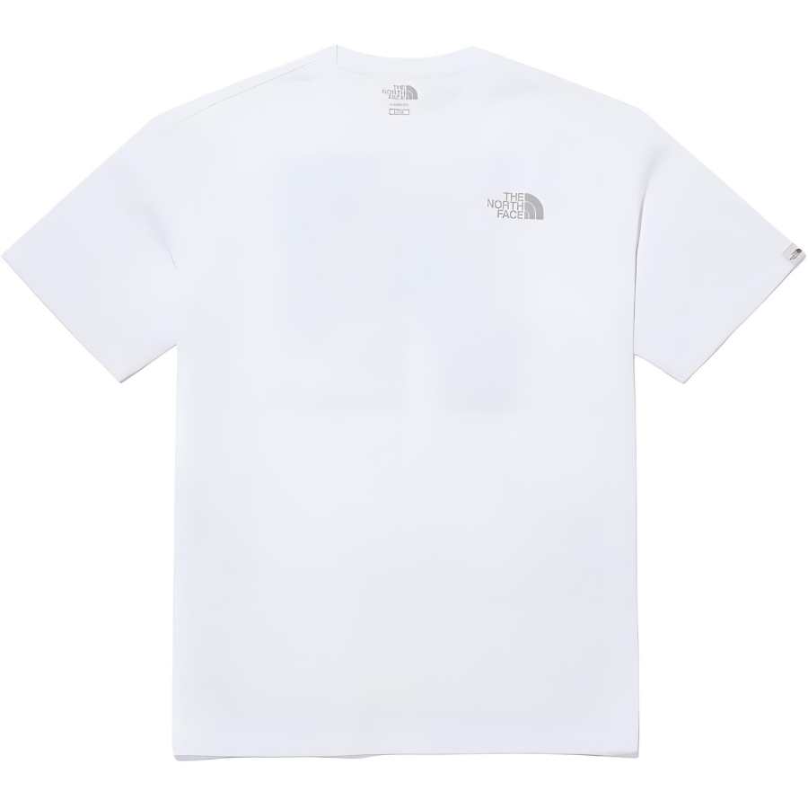 THE NORTH FACE T Shirts Unisex White Crew Neck Moderate Straight Fit