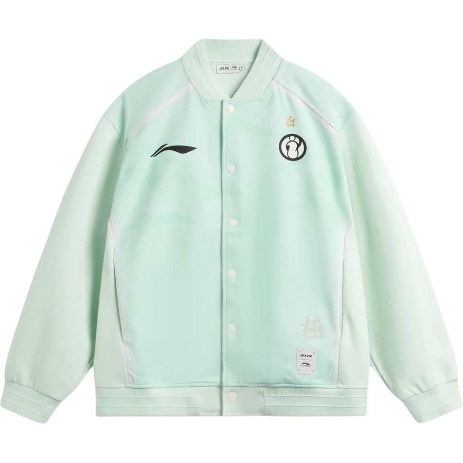 Li-Ning Li Ning x LPL Sports Life Collection Jackets & Coats Unisex Soft Aqua Blue