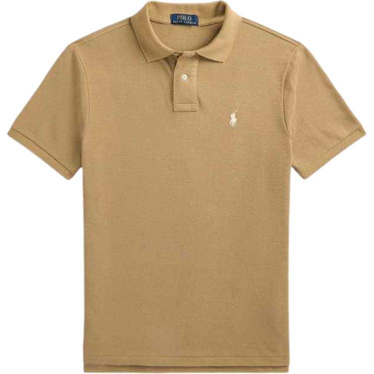 Polo Ralph Lauren SS25 Polo Shirt Classic Version Men's Brown Yellow