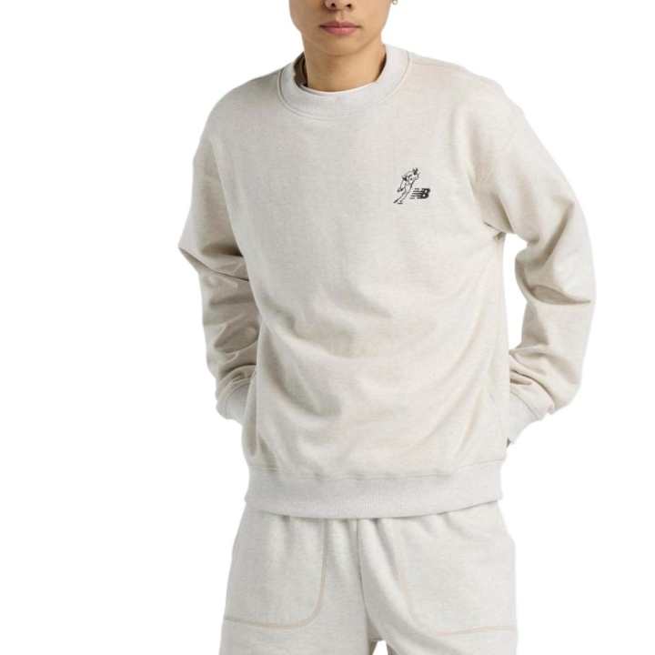 New Balance New Balance Sweatshirt Men's Light Beige