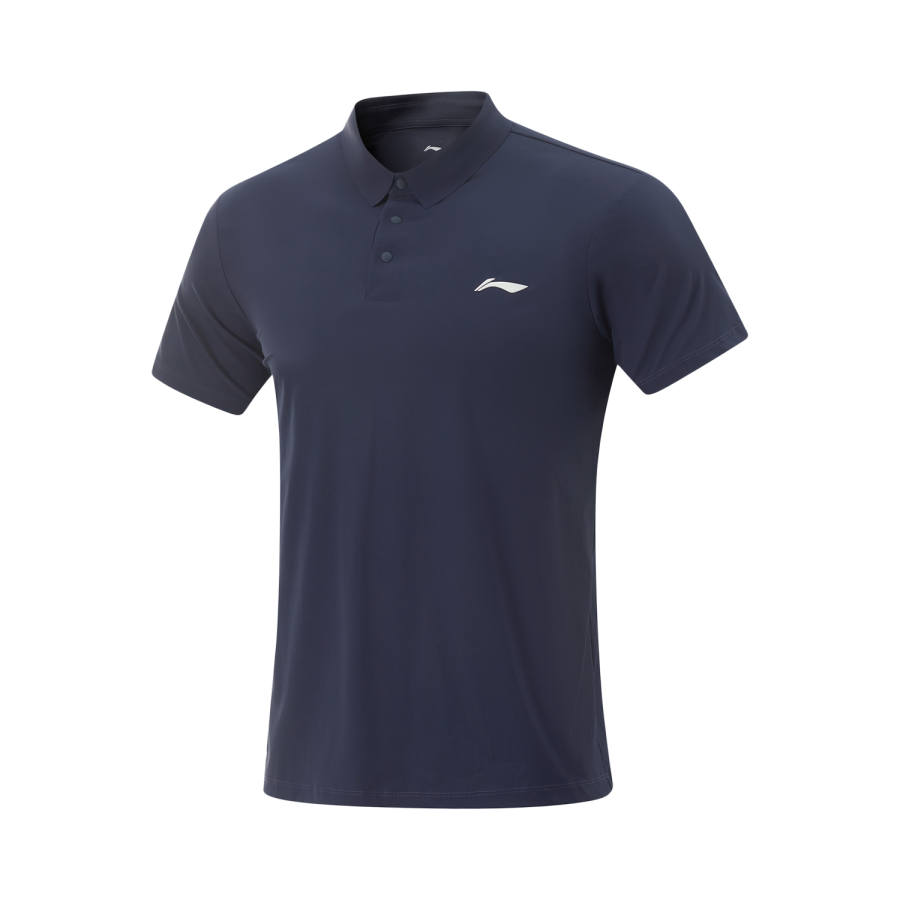 Li-Ning Li Ning Fitness Series Polo Shirt Men's Ink Blue
