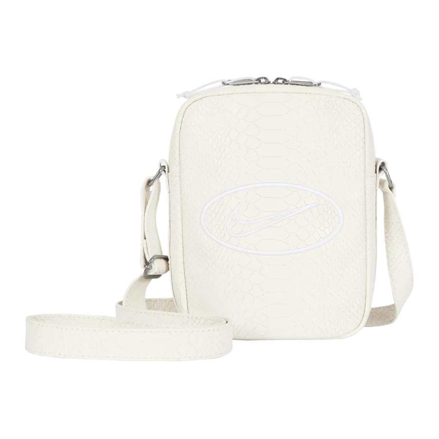 Supreme Supreme Nike Collaboration Cow Leather Shoulder Bag, Crossbody Bag Unisex White