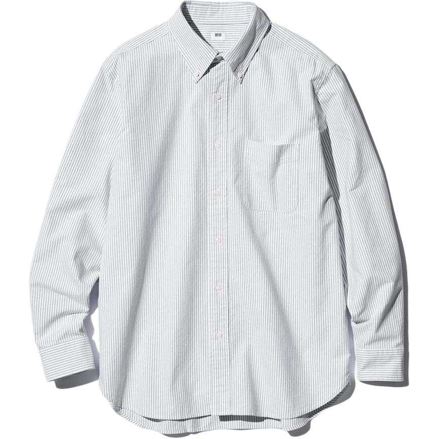 UNIQLO Shirt Men's Asphalt Gray