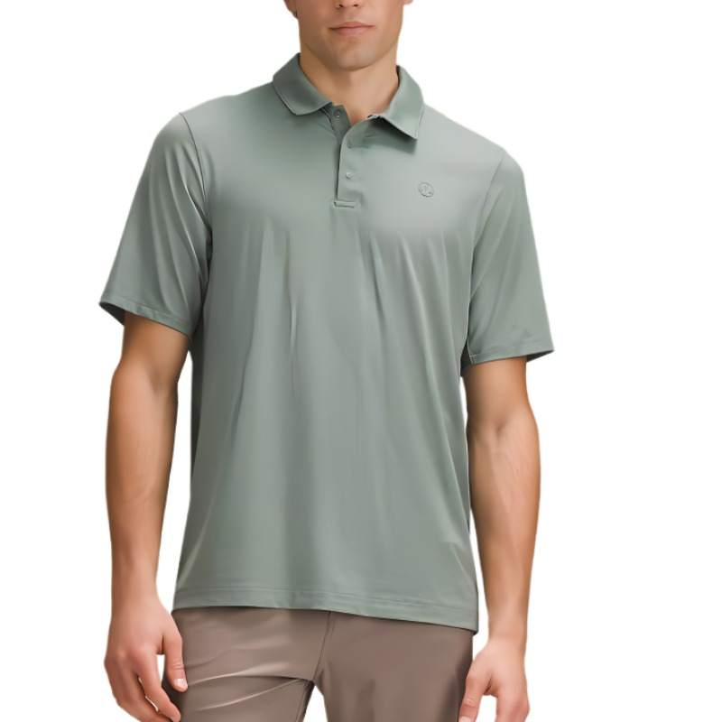 Lululemon Lululemon Logo Sport Polo Shirt Men's