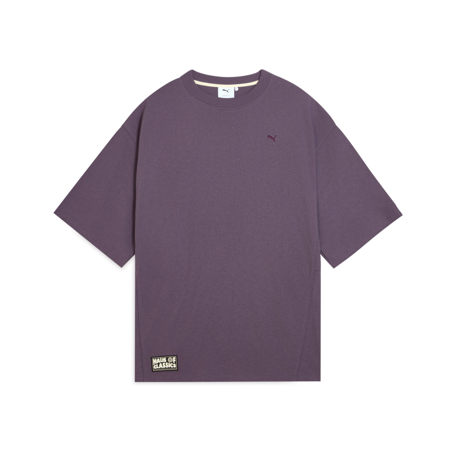 PUMA CLASSICSSelect HAUS T Shirt Unisex Charcoal Gray Purple 46