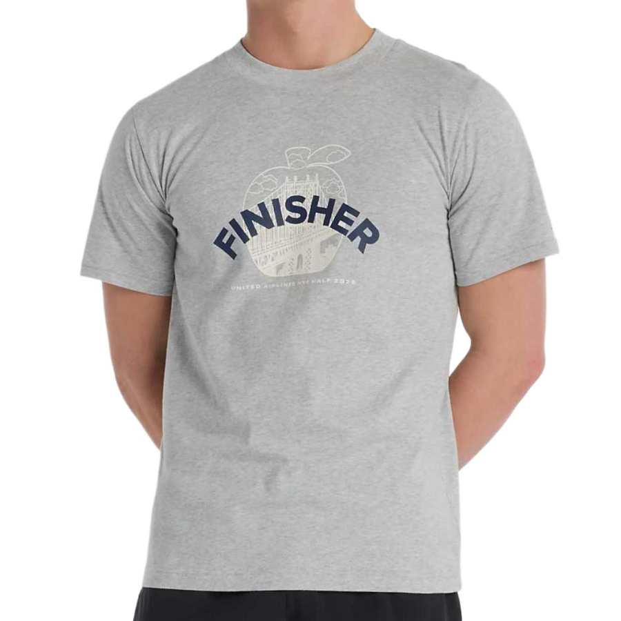 New Balance New Balance United Airlines NYC T Shirt Men's Gray