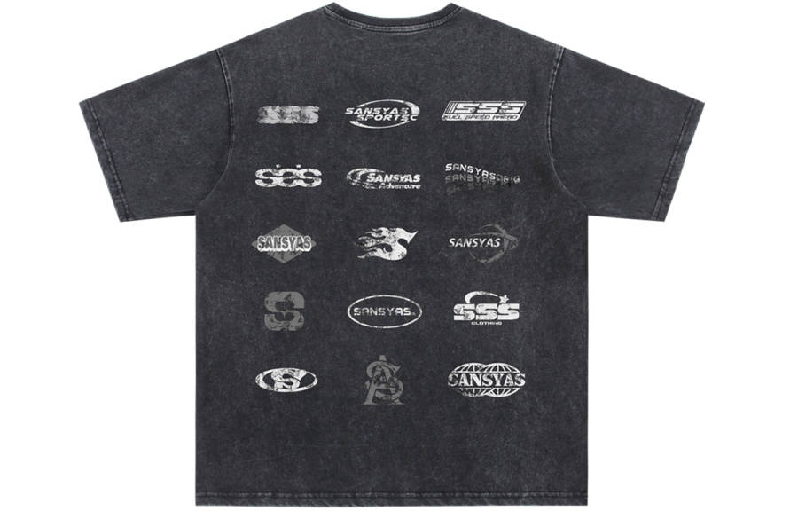 SANSYAS T Shirts Unisex Crew Neck
