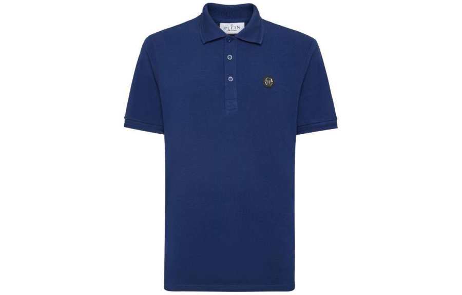 Philipp Plein Gothic Plein cotton polo shirt