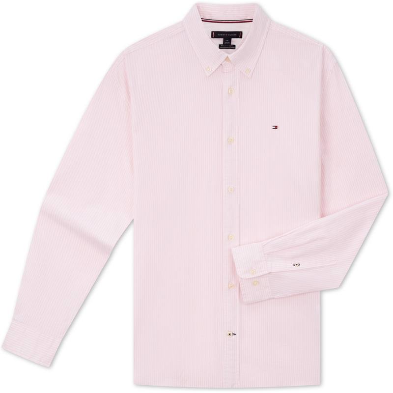 Tommy Hilfiger Shirt Unisex Pink Stripes