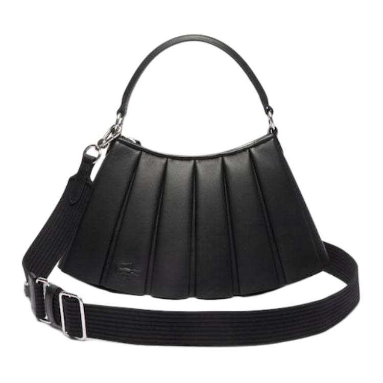 LACOSTE Sheepskin Handbag Women's Black