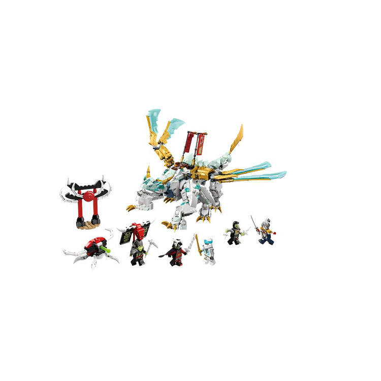 LEGO LEGO Zane’s Ice Dragon Creature Building Blocks 71786