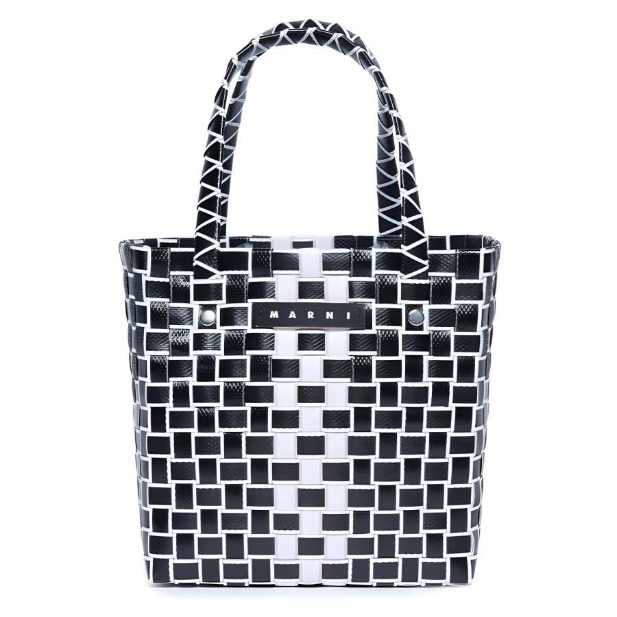MARNI MARNI Polypropylene Pp Handbag Regular Kids' Black & White