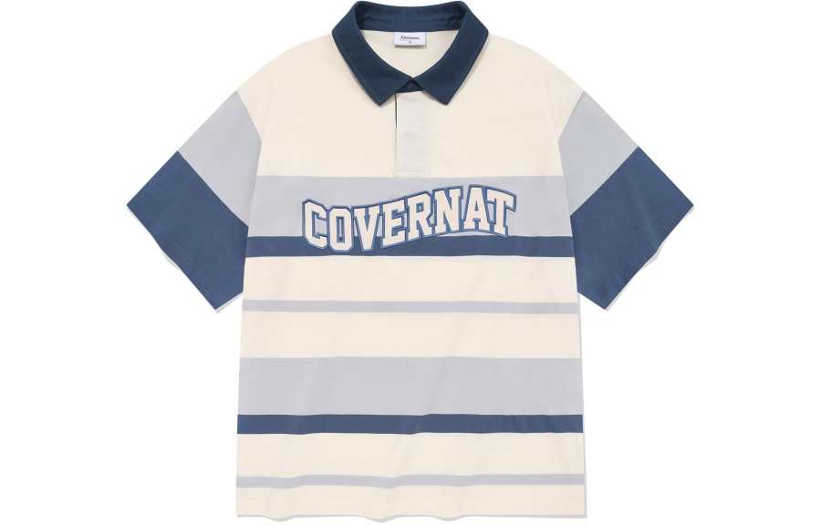 COVERNAT SS24 Polo Shirt Men's Light Blue