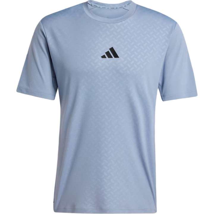 Adidas Adidas Power3 Stripes T Shirt Men's Silver Purple