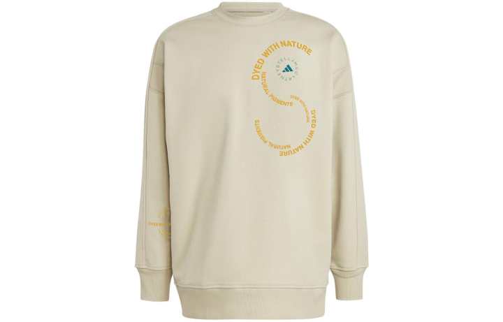 Adidas Adidas Sweatshirts Unisex Light Yellow Crew Neck Moderate Regular
