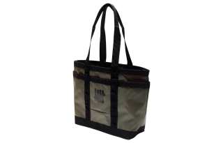 UNDEFEATED Coated PVC Tote Bag, Shopping Bag, Shoulder Bag, Handbag Regular Unisex Olive