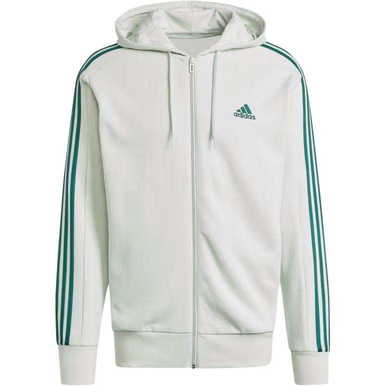 Adidas Adidas Essentials French Terry 3 Stripes Full Zip Hoodie