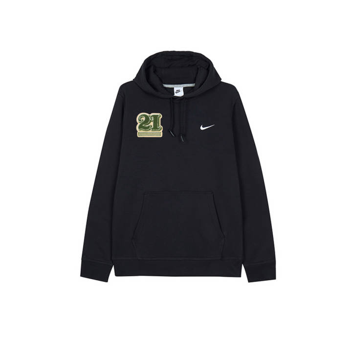 Nike Nike Sweatshirts Men's Black Hooded Moderate