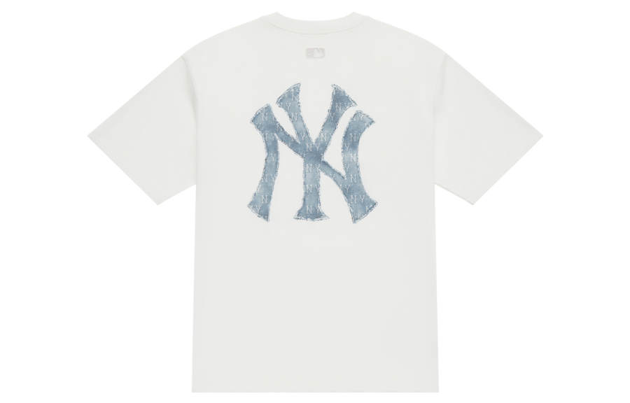 MLB MLB MONOGRAM SS25 T Shirt Unisex White