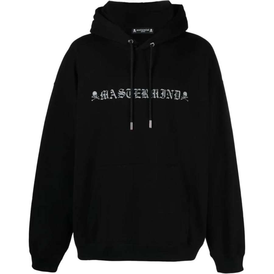 Mastermind JAPAN Skull-Printed Drawstring Hoodie