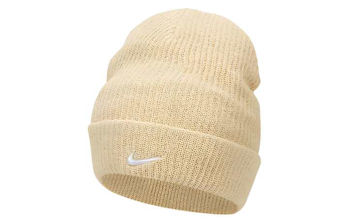 Nike Nike Soft And Comfortable Polyester Beanies Unisex Beige